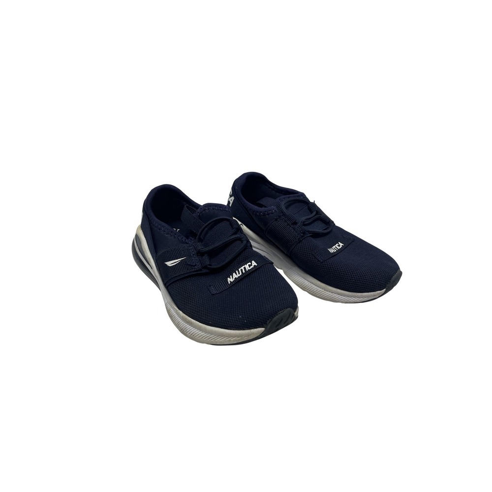 Nautica‎ Neave Sport Tera Shoes Kids Size 10 Navy Mesh Slip On Comfort Sneakers